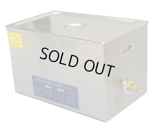 画像3: 新古品 35％Off【デジタル式 30L/120kHz 超音波洗浄機】 タイマー/ヒーター/大型洗浄器クリーナー 業務用 (3)
