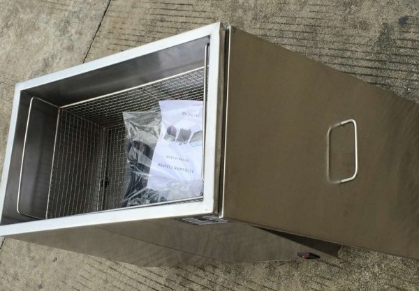 画像4: 新古品30%オフ【工業用デジタル式 38L/40kHz 超音波洗浄機】 タイマー/ヒーター/パワー調節/大型洗浄器クリーナー 工業用 (4)