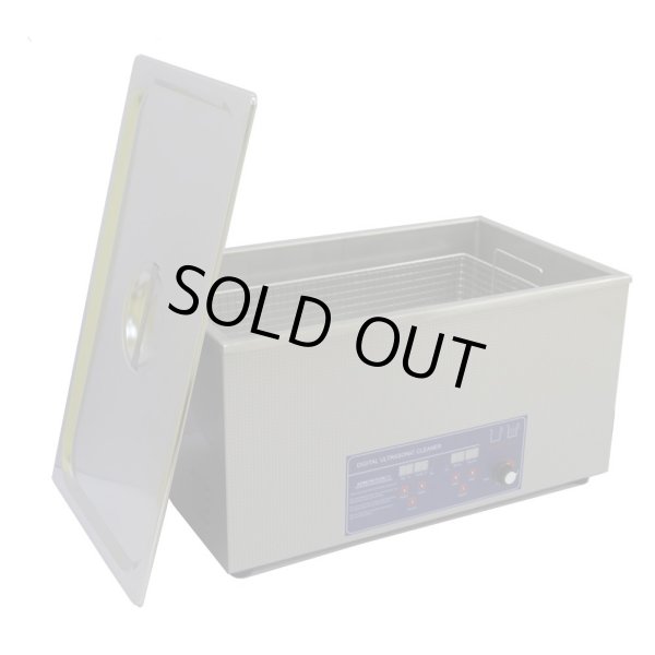 画像2: オーダーご注文 *追加洗浄カゴ付き【工業用デジタル式 20L/40kHz 超音波洗浄機】 タイマー/ヒーター/パワー調節/中型 工業/産業用ウルトラソニッククリーナー (2)