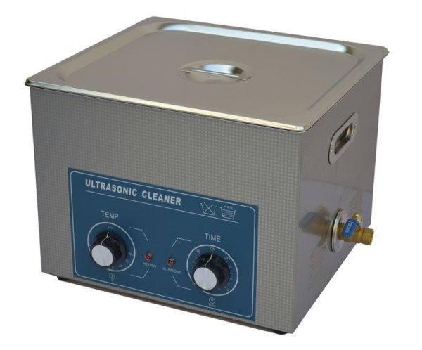 画像1: 【ダイヤル式 15L/40kHz 超音波洗浄機】 タイマー/ ヒーター/中型洗浄器クリーナー 業務用 (1)