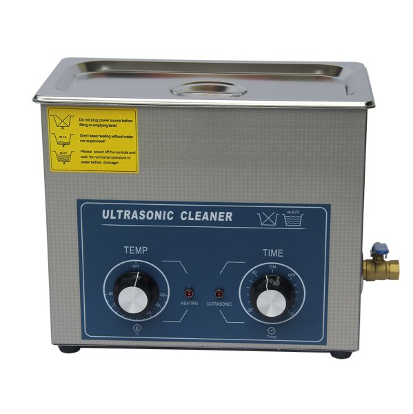 画像2: 【ダイヤル式 6L/40kHz 超音波洗浄機】 タイマー/ ヒーター/小型洗浄器クリーナー 業務用 (2)