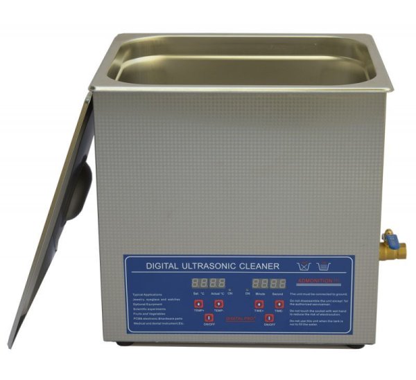画像2: 【デジタル式 19L/80kHz 超音波洗浄機】 タイマー/ヒーター/中型洗浄器クリーナー 業務用 (2)