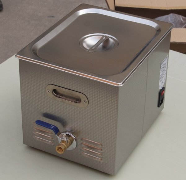 画像4: 【デュアル周波数 10L/28khz/40kHz 超音波洗浄機】 タイマー/ヒーター/中型洗浄器クリーナー 業務用 (4)