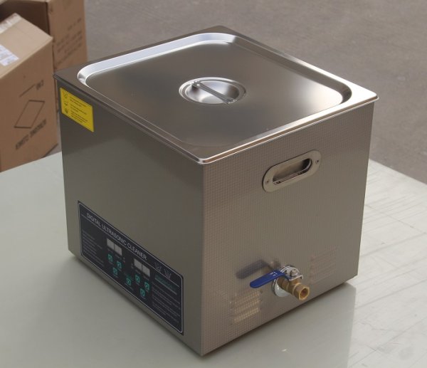 画像3: 【デュアル周波数 19L/28khz/40kHz 超音波洗浄機】 タイマー/ヒーター/中型洗浄器クリーナー 業務用 (3)