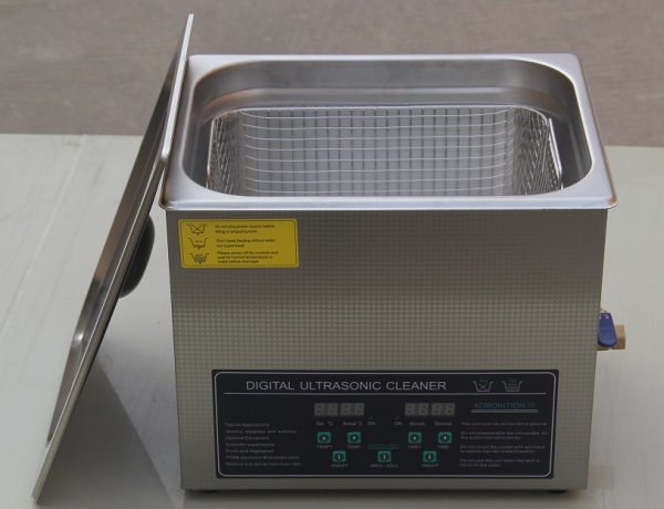 画像2: 【デュアル周波数 10L/28khz/40kHz 超音波洗浄機】 タイマー/ヒーター/中型洗浄器クリーナー 業務用 (2)