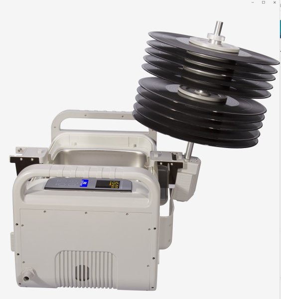 画像2: 【レコード専用 超音波洗浄機】 7.5Lタンク 最大10枚設置 (2)