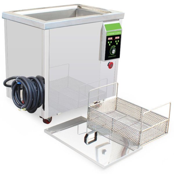 画像3: 【工業用デジタル式 108L/40kHz 超音波洗浄機】 タイマー/ヒーター/パワー調節/オーバーフロー/超大型洗浄器クリーナー 工業用 (3)