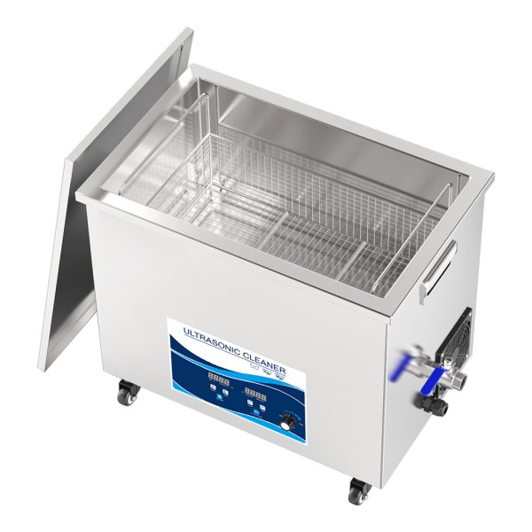 画像2: 【工業用デジタル式 38L/40kHz 超音波洗浄機】 タイマー/ヒーター/パワー調節/大型洗浄器クリーナー 工業用 (2)