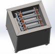 画像2: ＊オーダーご注文 アニロックスロール専用【工業用デジタル式 121.6L/40kHz 超音波洗浄機】 タイマー/ヒーター/パワー調節/超大型洗浄器クリーナー 工業用 (2)