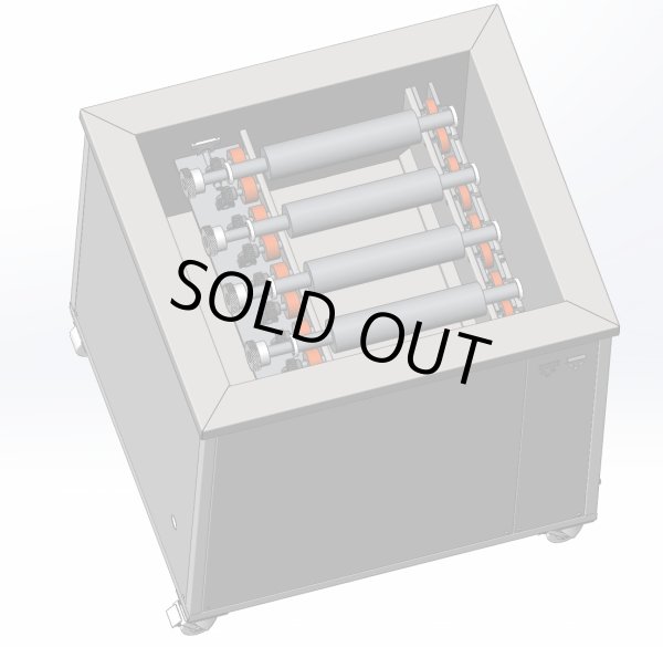 画像2: ＊オーダーご注文 アニロックスロール専用【工業用デジタル式 121.6L/40kHz 超音波洗浄機】 タイマー/ヒーター/パワー調節/超大型洗浄器クリーナー 工業用 (2)