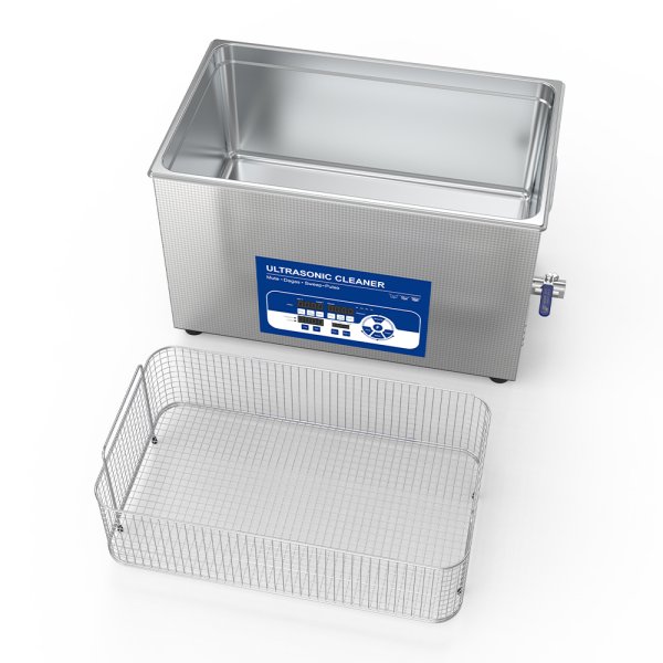 画像3: 【工業用マルチ機能 30L/120kHz/標準パワー500W 超音波洗浄機】 タイマー/ヒーター/パワー調節/DEGAS/スイープ/パルス機能/小型洗浄器クリーナー 業務用 (3)
