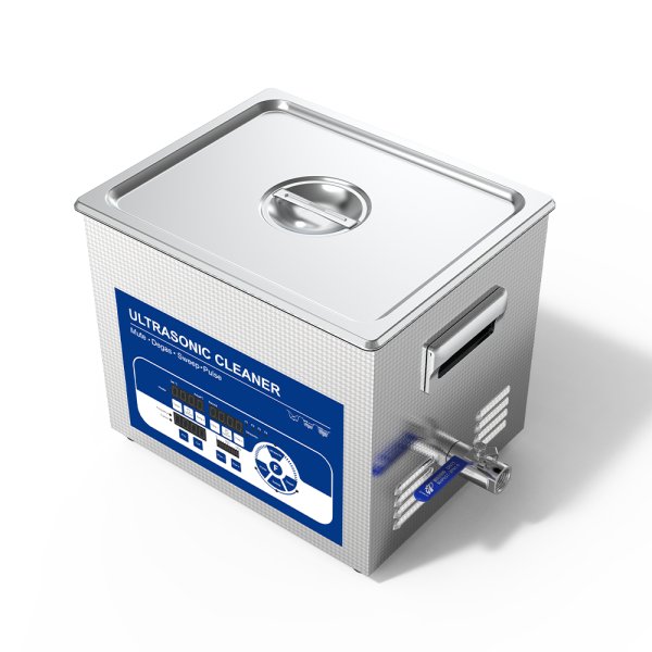 画像3: 【工業用マルチ機能 10L/120kHz 超音波洗浄機】 タイマー/ヒーター/パワー調節/DEGAS/スイープ/パルス機能/小型洗浄器クリーナー 業務用 (3)