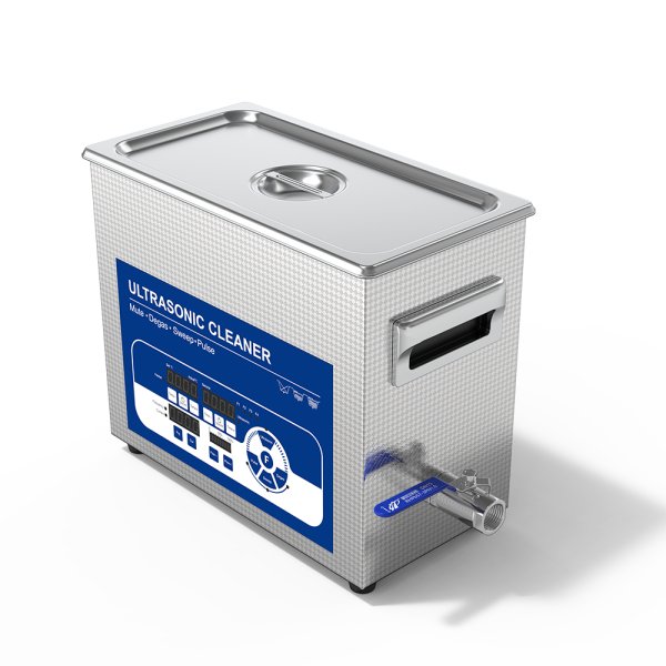 画像3: 【工業用マルチ機能  6.5L/28kHz 超音波洗浄機】 タイマー/ヒーター/パワー調節/DEGAS/スイープ/パルス機能/小型洗浄器クリーナー 業務用 (3)