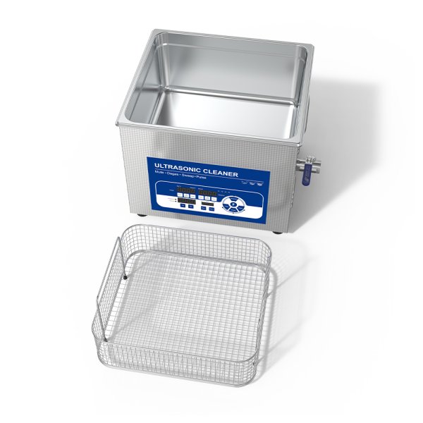 画像2: 【工業用マルチ機能 15L/120kHz 超音波洗浄機】 タイマー/ヒーター/パワー調節/DEGAS/スイープ/パルス機能/小型洗浄器クリーナー 業務用 (2)