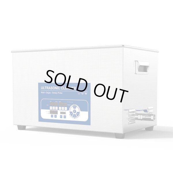 画像1: ＊特別割引【工業用マルチ機能 30L/40kHz/ハイパワー700W  超音波洗浄機】 タイマー/ヒーター/パワー調節/DEGAS/スイープ/パルス機能/小型洗浄器クリーナー 業務用 (1)