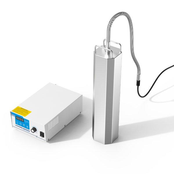 画像2: 【投げ込み型 超音波発生装置 28kHz ロッドバー型】 注水目安容量80L〜90L 超音波1200W /業務用超音波発生器 (2)
