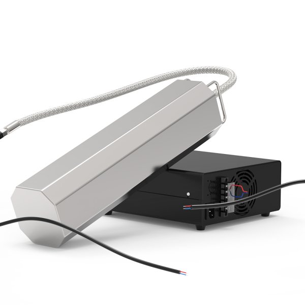 画像4: 【投げ込み型 超音波発生装置 デュアル周波数 28kHz/40kHz ロッドバー型】 注水目安容量40L〜50L 超音波600W /業務用超音波発生器 (4)